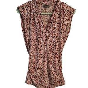Vince Camuto Woman's Sleeveless V Neck Top Size S